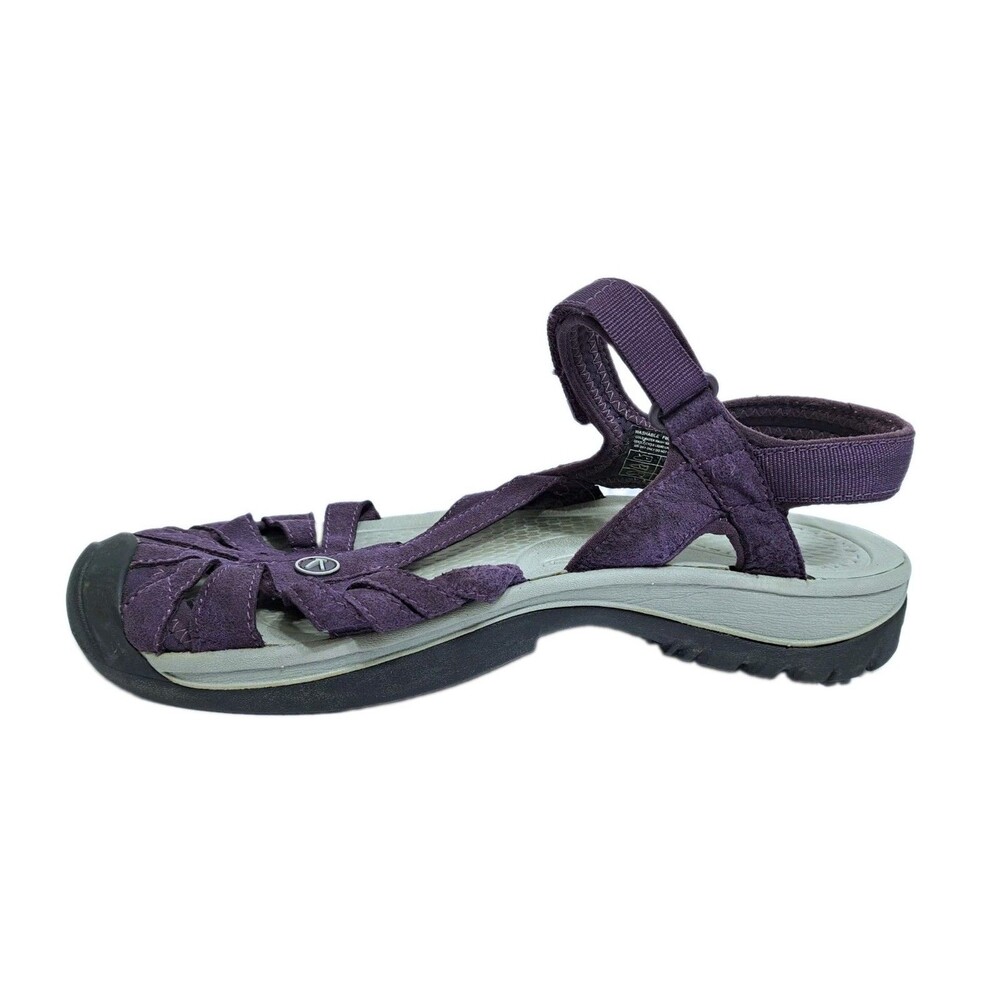 Keen Rose Women's Size 10.5 Sandals Water Hiking Trail Strappy Purple Beach - Picture 4 of 10